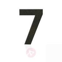 stainless steel numbers figure 7 mocha brown