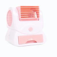 Student USB Battery Dual Purpose Fragrance Air Conditioner Vaneless Fan Office Computer Desktop Mute Fan