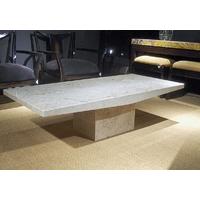 Stone International Roma Boat Edge Marble Occasional Tables