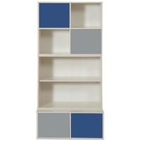 Stompa Storage Bundle A3 with 2 Blue and 2 Grey Small Doors