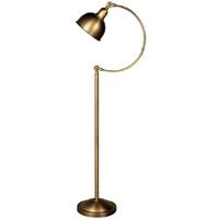 stratton antique brown floor lamp