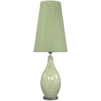 stratford mosaic vintage green statement lamp