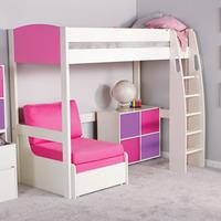 stompa uno s high sleeper chair bed cube unit