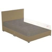 star ultimate sleepstar 3ft single shallow divan base beige chenille