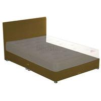 Star-Ultimate Sleepstar 3FT Single Shallow Divan Base - Dark Brown Chenille