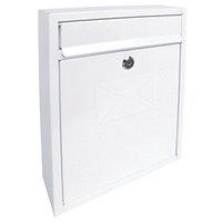 sterling compact post box white