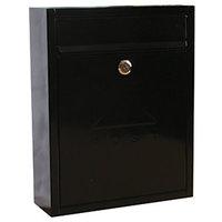 Sterling Compact Post Box Black