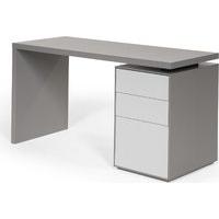 stretto desk tonal grey