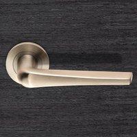 steelworx swl1160 plaza lever latch handles on round rose