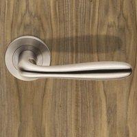 steelworx swl1127 pennisula lever latch handles on round rose