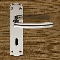 Steelworx CSLP1167P Arched Lever Lock Handles