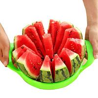 Stainless Steel Multi-Functional Fruit Cutter/Cantaloupe Slicer/Watermelon Cut Diameter25.5cmRandom Color