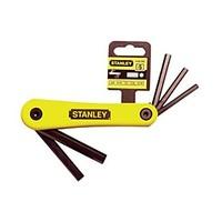 stanley english folding inner six corner wrench 316 38 5 piece set 1 s ...