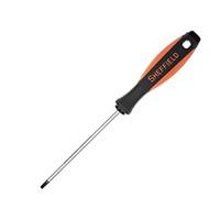 Steel Shield Two Tone Handle Parallel Word Screwdriver 3.5X100Mm/1 Handle