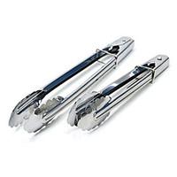 stainless steel barbecue tongs set of 2 w8cm x l22cm x h3cmw3 x l9 x h ...