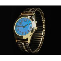 Stretch Bracelet Watch with Backlight