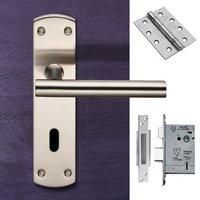 steelworx cslp1164psss t bar lever lock satin stainless steel handle p ...
