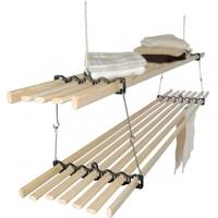 Stacker Gismo Kitchen Maid Clothes Airer, Ivory, 0.9m