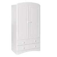 stockholm white 2 door 2 drawer combi robe