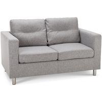 Star 2 Seater Fabric Sofa Peppered Grey