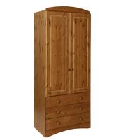 Stockholm Pine 2 Door 3 Drawer Robe