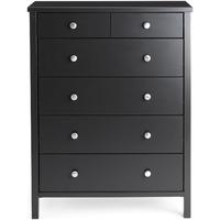 Steens Stockholm 2 plus 4 Drawer Chest in Coffee