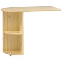 steens natural pine pull out desk for mid sleeper