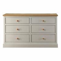 St Ives Wide 6 Drawer Chest