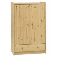 Steens Natural Lacquer 2 Door 1 Drawer Low Robe