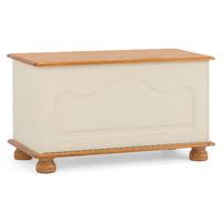 steens richmond ottoman in cream and pine