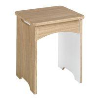 staccato dressing table stool oak