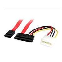 startech 60cm sata serial ata data and power combo cable