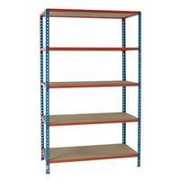 standard duty painted additional chipboard shelf size 900 x 300