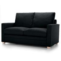 Stamford 2 Seater Sofa Bed Louisa Black Foam Mattress