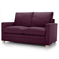 Stamford 2 Seater Sofa Bed Victoria Plum Foam Mattress