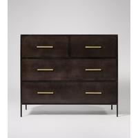 Stepney chest of drawers in Deep Bronze