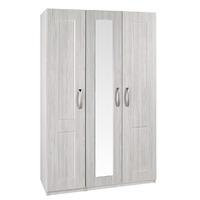 Staccato Tall 3 Door Wardrobe White Avola