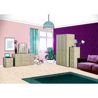 Staccato Tall Mirrored Wardrobe