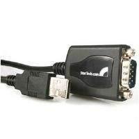 Startech 1 Port Professional Usb To Serial Adaptor Cable With Com Retention