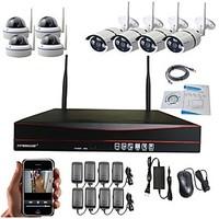 Strongshine 8ch Megapixel Wireless Transmission HD IP CameraNVR Kit