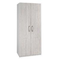 Staccato 2 Door Wardrobe WhiteAvola