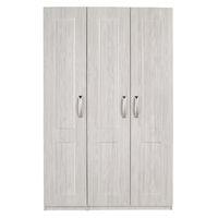 Staccato 3 Door Wardrobe WhiteAvola