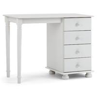 Steens Richmond Single Dressing Table in White