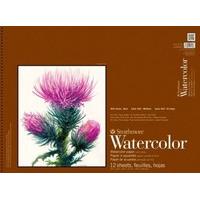 Strathmore : 400 Watercolour 15X22 Inch Cold Press Spiral Top 12 Sheet Pad