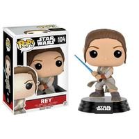 Star Wars: The Force Awakens Rey with Lightsaber Pop! Vinyl Figure by SW