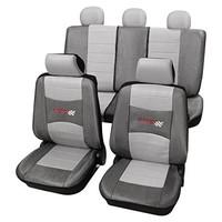 Stylish Grey Seat Covers set - For Mitsubishi Colt 2004 Onwards