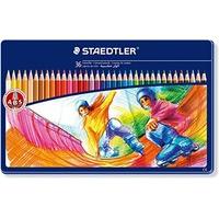 Staedtler Noris Club 145 SPM36 Colouring Pencils in Sport Design Tin - Assorted Colours (Pack of 36)