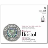 strathmore 500 bristol 2ply vellum 14x17 inch 15 sheet pad