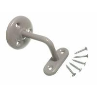 Stair Hand Rail Bracket Steel Grey 2 1/2 Inch with Screws ( pack of 48 )