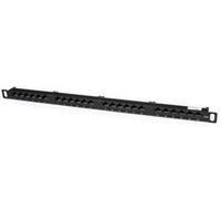 startechcom 24 port 05u cat5e patch panel rj45 ethernet rackmount cat  ...